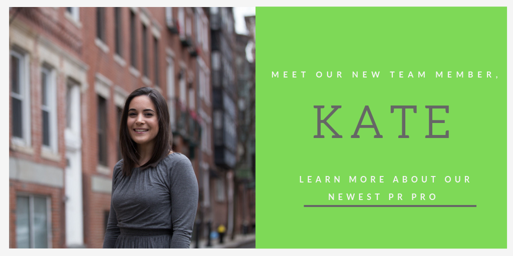 Meet Our New Team Member, Kate!