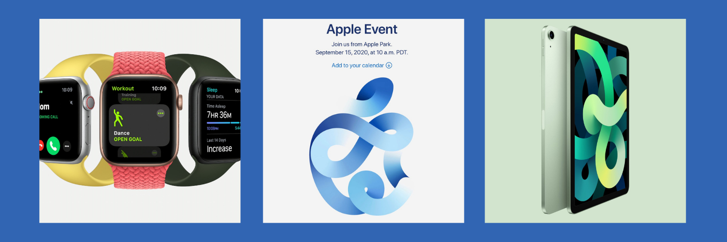 BIGnews from the September 2020 Apple Event!