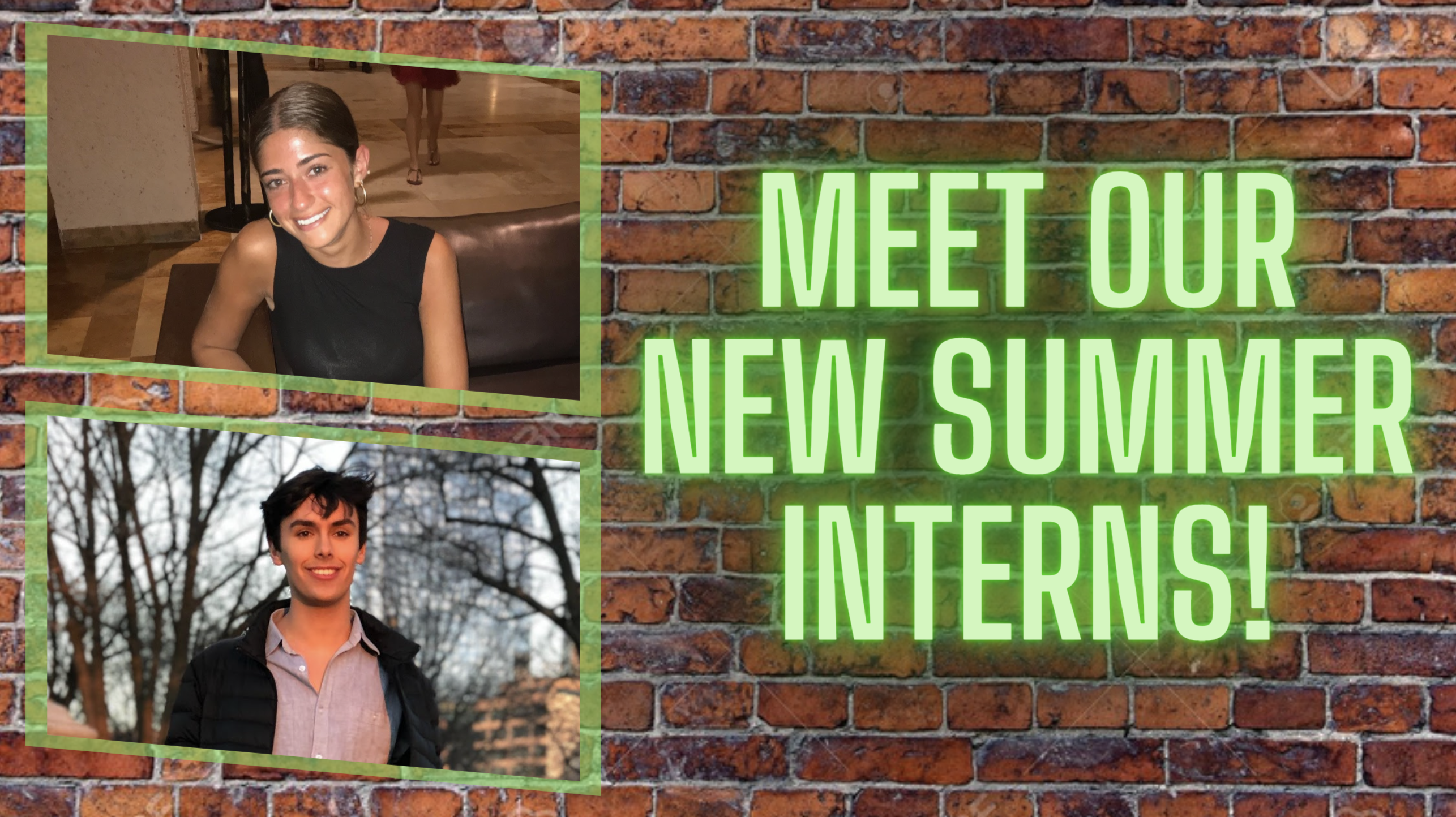 Get To Know Our 2021 Summer Interns!