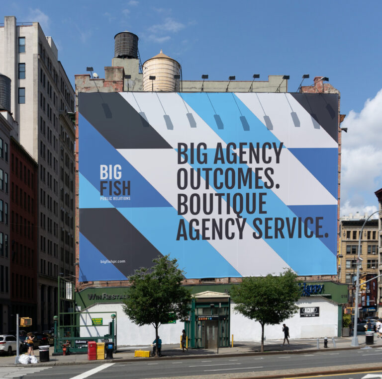 BIG FISH PR, a top PR Firm that delivers BIG PR agency outcomes with boutique PR agency service