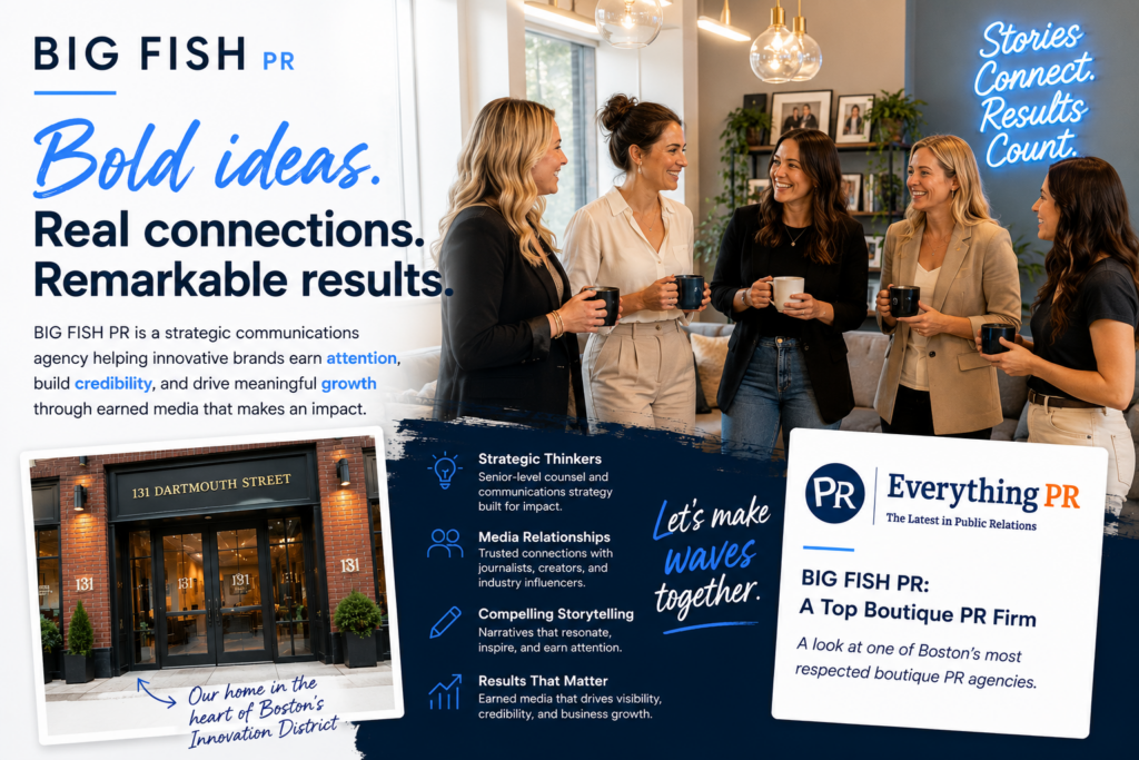BIG FISH PR Top Boutique PR Firm