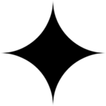 Decorative solid black square (no informational content)